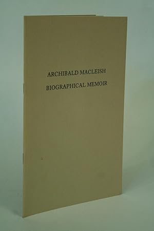 Seller image for Archibald MacLeish. for sale by ATGBooks