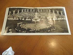 Panoramic Photograph: Closeup Of The Thirty Fourth Commencement / Pasadena High School / The Stad...
