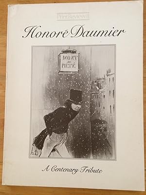 Honore Daumier. A Centenary Tribute