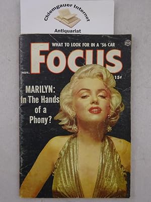 FOCUS on Life People News Pictures. Vol.5 , No. 11 November 1955. Marilyn : In the hands of a Pho...