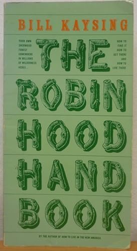 Imagen del vendedor de The Robin Hood Handbook a la venta por Bluesparrowhawk Books