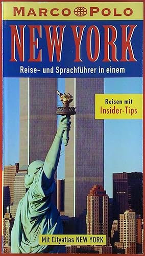 Bild des Verkufers fr New York. Reise- und Sprachfhrer in einem. Reisen mit Insider-Tips. Marco Polo. zum Verkauf von biblion2