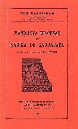 Mandukya Upanisad et Karika de Gaudapada