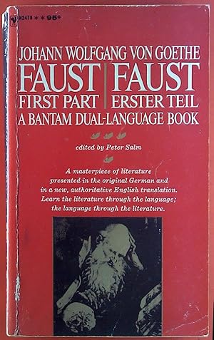 Bild des Verkufers fr Faust. Erster Teil. First Part. A Bantam Dual-Language Book. zum Verkauf von biblion2