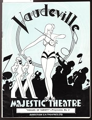 Vaudeville Majestic Theatre - Vogues of Variety Programme No. 2 1900-1940-1950 Featuring Roy Rene...