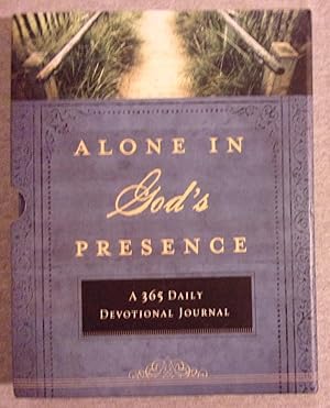Seller image for Alone in God's Presence: A 365 Daily Devotional Journal for sale by Book Nook