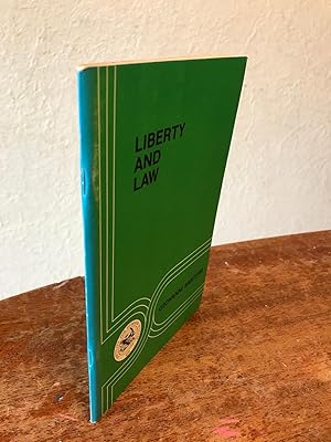 Seller image for Liberty and Law. for sale by Chris Duggan, Bookseller