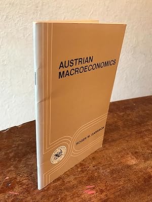 Image du vendeur pour Austrian Macroeconomics: A Diagrammatical Exposition. mis en vente par Chris Duggan, Bookseller