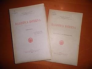 BALISTICA ESTERNA, 2 volumi (Testo+Tavole)
