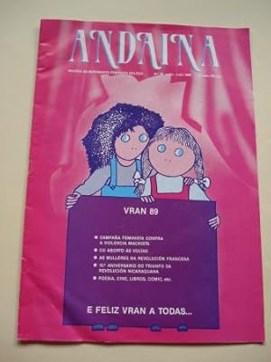 ANDAINA. Revista do Movimento Feminista Galego. 1ª época. Nº 18, xuño-xullo, 1989