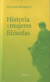 Imagen del vendedor de Historia de las mujeres filsofas a la venta por Agapea Libros