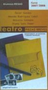 Seller image for Teatro. Piezas breves 2007-2008 for sale by AG Library