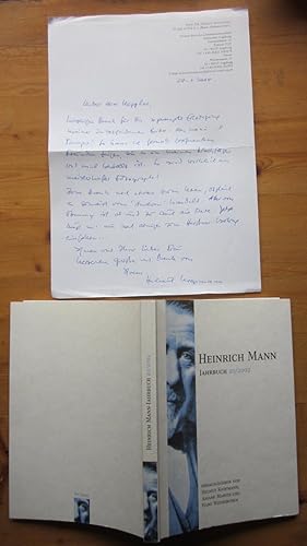 Immagine del venditore per Heinrich Mann-Jahrbuch 20/2002. venduto da Antiquariat Roland Ggler