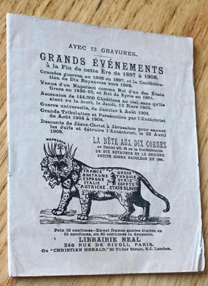 Grands événements à la Fin de cette Ère de 1897 à 1908