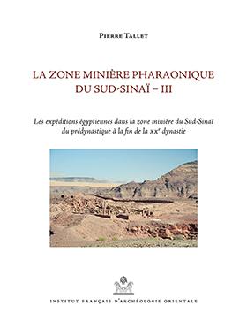 Image du vendeur pour La zone minire pharaonique du Sud Sinai III mis en vente par Joseph Burridge Books