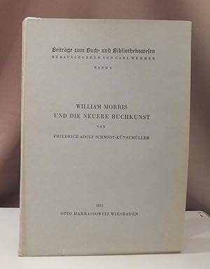 Seller image for William Morris und die neuere Buchkunst. for sale by Dieter Eckert
