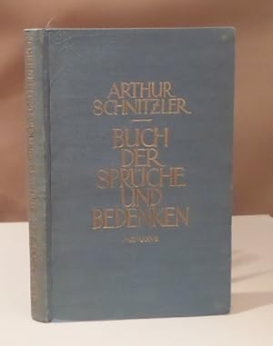 Buch der Sprüche und Bedenken. Aphorismen und Fragmente.