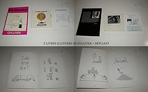 1. Le Petit Monde de Gulliver (dédicacé). 2. Bon Débarras ! Deux Albums illustrés par GULLIVER. +...