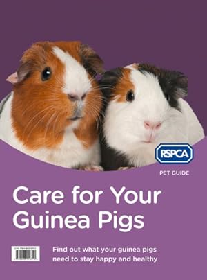 Image du vendeur pour Care for Your Guinea Pigs mis en vente par GreatBookPrices