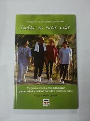 Seller image for Andar es vivir mas for sale by Libros Ambig