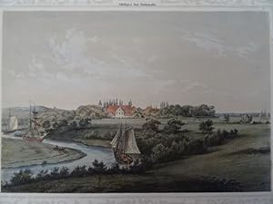 Steinwehr. Besitz des Herrn E. Hirschfeld auf Steinwehr. Kolor. Lithographie mit Tonplatte von F....