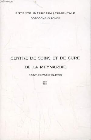 Bild des Verkufers fr CENTRE DE SOINS ET DE CURE DE LAMEUNARDIE - MENU DU 16 NOVEMBRE 1992 zum Verkauf von Le-Livre