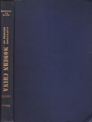 Bild des Verkufers fr Japanese Studies of Modern China. A Bilbliographical Guide to Historical and Social-Science Research on the 19th and 20th Centuries. zum Verkauf von Asia Bookroom ANZAAB/ILAB