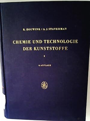 Imagen del vendedor de Chemie und Technologie der Kunststoffe. Band 1. Chemische und physikalische Grundlagen der Kunststoffe. a la venta por Antiquariat Bookfarm