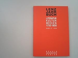 Seller image for Literatur - Kultur - Medien 1750-1800. Lenz-Jahrbuch 15 (2008): for sale by Antiquariat Bookfarm