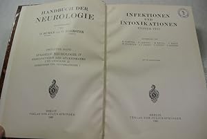 Bild des Verkufers fr Infektionen und Intoxikationen. Erster Teil. (= Handbuch der Neurologie, Bd. 12) zum Verkauf von Antiquariat Bookfarm