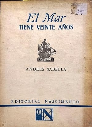 Bild des Verkufers fr El mar tiene veinte aos. Dibujos interiores del autor zum Verkauf von Librera Monte Sarmiento