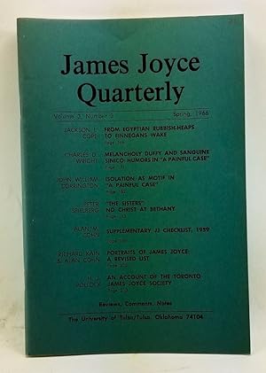 James Joyce Quarterly, Volume 3, Number 3 (Spring 1966)