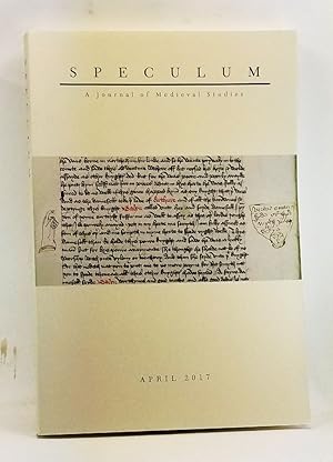 Imagen del vendedor de Speculum: A Journal of Medieval Studies. Volume 92, No. 2 (April 2017) a la venta por Cat's Cradle Books