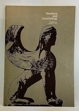 Immagine del venditore per Literature and Psychology, Volume 25, Number 2 (1975) venduto da Cat's Cradle Books