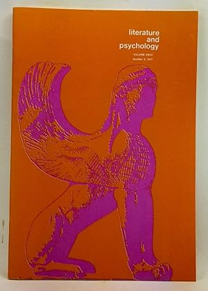 Image du vendeur pour Literature and Psychology, Volume 27, Number 3 (1977) mis en vente par Cat's Cradle Books