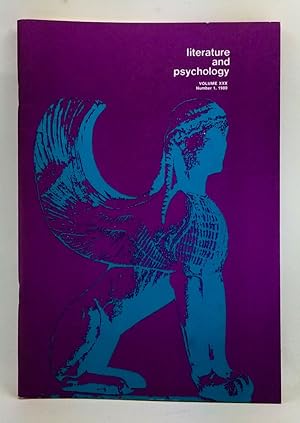 Bild des Verkufers fr Literature and Psychology, Volume 30, Number 1 (1980) zum Verkauf von Cat's Cradle Books