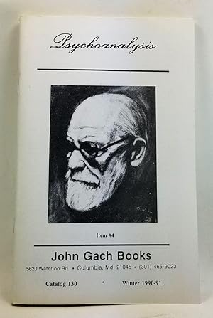 Psychoanalysis. Catalog 130 (Winter 1990-91)