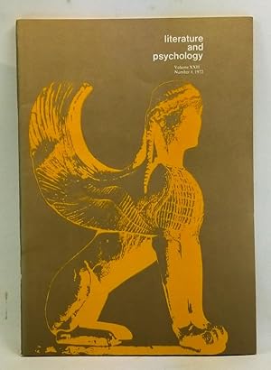 Imagen del vendedor de Literature and Psychology, Volume 22, Number 4 (1972) a la venta por Cat's Cradle Books