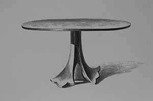 Teetischmodelle aus der Danhauser'schen Möbelfabrik. Tea-tables from the Danhauser Furniture Work...