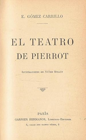 Bild des Verkufers fr EL TEATRO DE PIERROT zum Verkauf von Librera Torren de Rueda