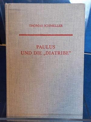 Paulus und die "Diatribe" Eine vergleichende Stilinterpretation