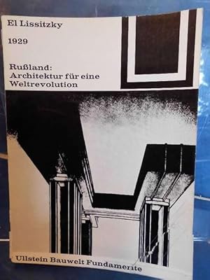 Seller image for 1929 Ruland: Architektur fr eine Weltrevolution Ullstein Bauwelt Fundamente 14 for sale by Eugen Kpper