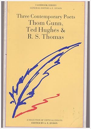 Imagen del vendedor de Three Contemporary Poets: Thom Gunn, Ted Hughes and R.s. Thomas a la venta por Libreria IV Fontane S.a.S