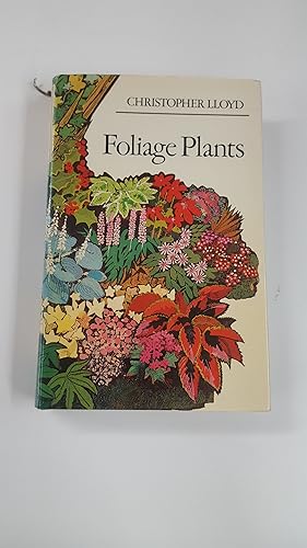 Immagine del venditore per Foliage Plants venduto da Cambridge Rare Books