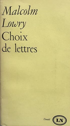 Choix de lettres