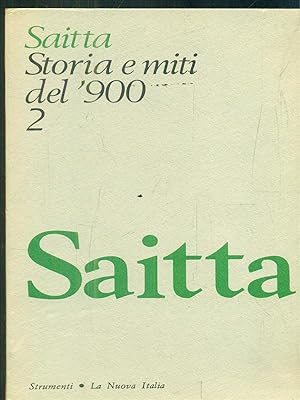 Bild des Verkufers fr Storia e miti del '900. Volume 2 zum Verkauf von Librodifaccia