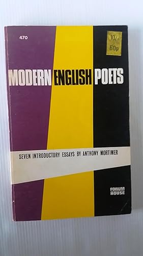 Modern English Poets: Seven Introductory Essays - Gerald Manley Hopkins, Wilfred Owen, T. S. Elio...