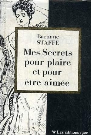 Bild des Verkufers fr MES SECRETS POUR PLAIRE ET POUR ETRE AIMEE. zum Verkauf von Le-Livre