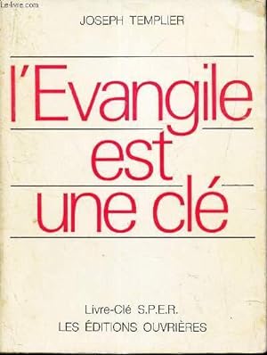 Bild des Verkufers fr L'EVANGILE EST UNE CLE zum Verkauf von Le-Livre