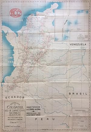 Republica de Colombia Red de Carreteras Nacionales